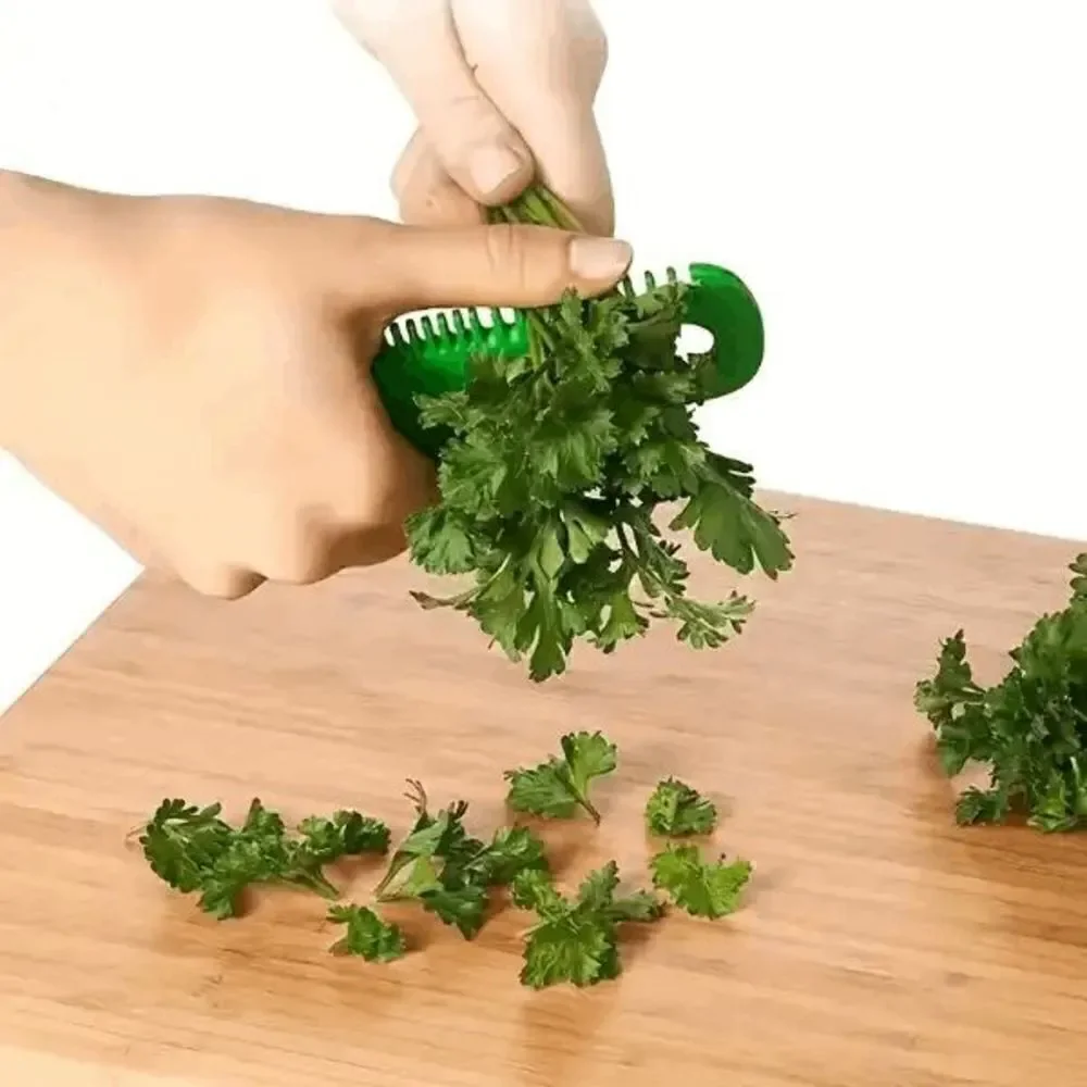 Kitchen Vegetable Leaf Stripper Peeler Tool